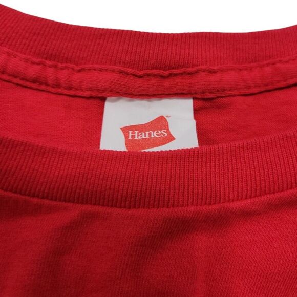 McDonald's Shirt Size XL By Hanes McDonald's Crew Graphic Print T-Shirt Holiday - Picture 5 of 5